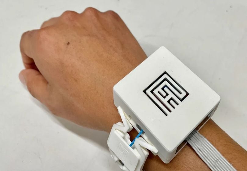 Johns Hopkins University wearable sensor device. 